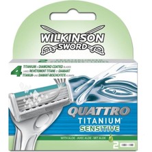 1001 Quattro Titanium Sensitive 2 Yedek Kartuş 1 Paket (1 x 0.100 G)
