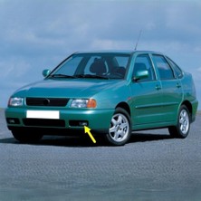 Gndz Home Ön Tampon Sol Sis Farı Kapağı 6K5853665 Vw Polo Classic ile Uyumlu 1996-2002