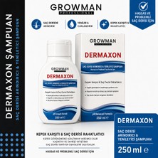Growman Dermaxon Kepek Karşıtı Şampuan 250 ml Sülfatsız ve Hassas Saçlar İçin Etkili Bakım
