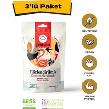 The Good Wild Filizlendirilmiş Kırmızı Mercimek | Glutensiz Kuru Bakliyat | Vegan | Glutensiz Ürünler | 3X175 gr