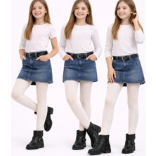Penti Pretty Kışlık Desenli Külotlu Çorap
