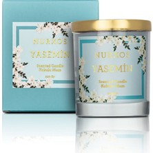 Nurxos Yasemin Kokulu Mum 220 Gr – Oryantal Çiçeksi Soya Mumu - 9664