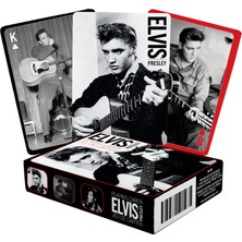 1001 Elvis Playing Cards Black & White