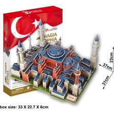 1001 3D 225 Parça Puzzle Tarihi Ayasofya Camii