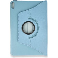 Hace Bazaar Huawei Honor Pad X8A Kılıf 360 Tablet Deri Kılıf - Turkuaz -Hcb
