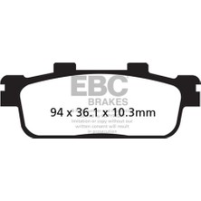 Ebc SFAC427 Sym Joymax/gts/cruısym 250, Kymco Xcıtıng 250/300 Carbon Arka Fren Bala