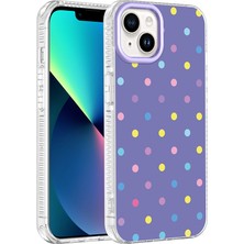 Nexaura iPhone 15 Kılıf Renkli Desenli Yanlardan Airbag Koruma Kamera Yükseltili Silikon Nxar