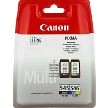 Canon PG-545/CL-546 Multıpack Murekkep Kartus 2 Lı + Kagıt Hedıyelı