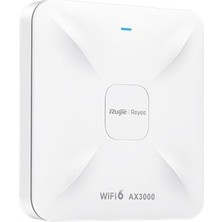 Ruijie Ruıjıe Reyee RG-RAP2260 1xgb/1x2.5g Port 2.4/5ghz AX3000 Wıfı6 2x2 Mımo Wıfı6 Poe Tavan Tipi Access