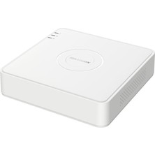 Hikvision Hıkvısıon DS-7104HGHI-M1 4 Kanal 1 Sata H265+ Acusense Plastik Kasa Dvr Kayıt Cihazı