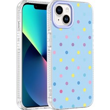Nexaura iPhone 13 Kılıf Renkli Desenli Yanlardan Airbag Koruma Kamera Yükseltili Silikon Nxar