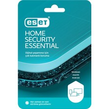 Eset Home Securıty Essentıal 1 Kullanıcı 1 Yıl Kutu