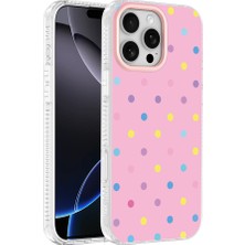 iPhone 16 Pro Kılıf Renkli Desenli Yanlardan Airbag Koruma Kamera Yükseltili Silikon Vintrend