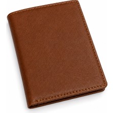 Massarelli Hakiki Deri Dikey Taba Rengi Erkek Cüzdan Hediye Kutulu MCZ3040