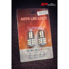 EP Garaj Otomotiv S25 / 1157 50 Smd LED Ampul (Beyaz) – Çift Duy