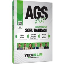 Yediiklim Yayınları Yediiklim 2027 Ags  Eğitim Bilimleri Türk Eğitim Sisteminin Genel Yapısı Mevzuat ve Anayasa Tamamı Çözümlü Soru Bankası