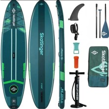 Skatinger Fusion Tech Stand Up Paddle Board 335X84X15 cm Ölçülerinde Şişme Sörf Tahtası Full Set