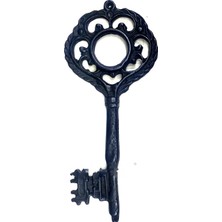 Hace Bazaar Mistik Dekor Anahtar, 197X83 mm - Büyük Boy, Antik, Vintage Stil Süs Tasarım Aksesuar Anahtarı