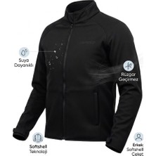 Xspeed Atlas Rüzgar Geçirmez Suya Dayanıklı Softshell Mont