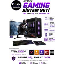 Özlen X20 RYZEN 7 9700X RX 9060 XT 8GB 16GB DDR5 RAM 500GB M.2 SSD 24'' Full HD 200Hz Oyuncu Bilgisayarı