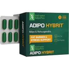 Adipo Extreme Plus Hybrıt Kapsül 30 Adet Fat Burner ve Stress Support