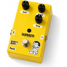 Warm Audio Dirty Boy Jr. Fuzz Orijinal Dirty Boy Afro Fuzz Pedal Replikası