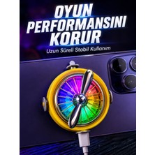 Hace Bazaar Telefon Için Rgb LED Manyetik Soğutma Fanı