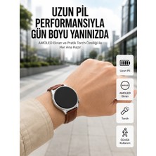 Get Store 10 Gün Şarj Dayanımı Sunan Amoled Ekran Akıllı Saat Yeni Nesil