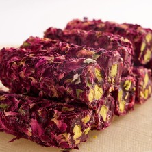 Meray Gül Yapraklı Fıstıklı Fitil Lokum 500 gr