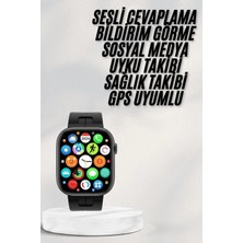Hace Bazaar Akıllı Saat Android ve Ios Uyumlu Plastik Kordon Yeni Seri
