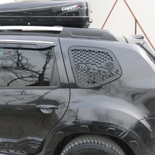 Mabi Dacia DUSTER2010-2017MODELYILLARI ile Uyumlu Metal Arka Cam Kelebek Koruyucu 2 Parça