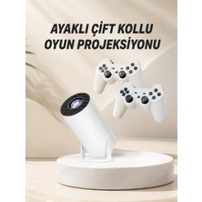 Hace Bazaar Taşınabilir Android Projeksiyon Ayaklı Çift Kollu 4K Çözünürlüklü Sinema Projeksiyonu