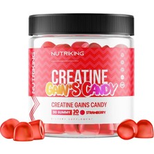Nutriking Creatine Jelibon 90 Gummy 30 Servis