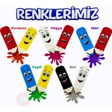Keçeli Dünyam Renklerimiz – Renkleri Öğreten Keçe Eğitim Panosu