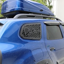 Mabi Dacia Duster 2018-2024 Metal Kelebek Cam Koruyucu 2 Parça