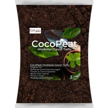 Biopeat Cocopeat Hindistan Cevizi Lifi 5 Litre – %100 Doğal Bitki Yetiştirme Ortamı