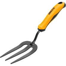 Gndz Home BADEM10 Ingco Metal Bahçe Çatalı Pvc Saplı Hobi El Çatalı 320 mm