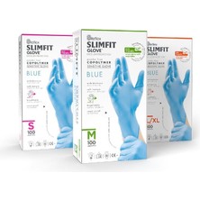 Reflex Slimfit Copolymer Tek Kullanımlık Eldiven 100'LÜ Paket – Gıda Uyumlu, Pudrasız, Lateks