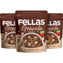 Granola Fındık ve Kakao 200 gr 3lü Paket