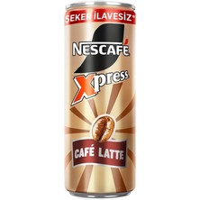 Nescafé Xpress Latte Şekersiz Soğuk Kahve 250 ml