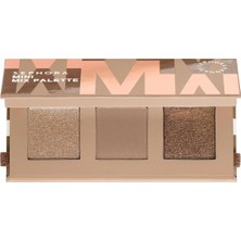 Collection Mini Mix Palette Göz Farı, Beyond Brown, Mat & Simli & Pullu & Işıltılı, 3g