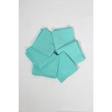 Luckka 6'li Müslin Ağız Mendili, Omuz Bezi, Ter Bezi Çift Kat Dikimli 35X20 cm - Ztagızmendili