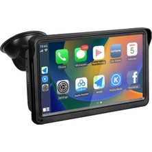 7inç Carplay&android Auto Kablosuz Tak Çalıştır Multimedya Taşınır Apple Carplay Mirrorlink