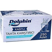 Gndz Home Dolphin Kağıtlı Tahta Karıştırıcı 250LI Natürel