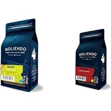 Brasil Bossa Nova Yöresel Kahve (Öğütülmüş Filtre Kahve) 250 G ve Colombia Medellin Supremo Y