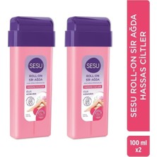 Sesu Roll-On Sır Ağda Hassas Cilt, 100 ml x 2 Adet