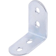 Mobilya Duvar Dolap Raf Köşe Bağlantı Sabitleme L Demir Köşebent Metal Gönye 30X30X17 mm (10