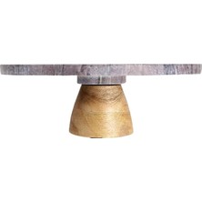 Gndz Home Porland Patna Ayaklı Kek Standı 30 cm