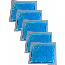 Mege 5 Adet Soğuk Sıcak Jel Kompres Termojel 13X13 cm BRK0038