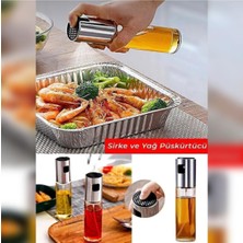 Yağ Sirke Püskürtücü Cam Sprey Şişe Yağdanlık ve Limon Püskürtme Şişesi 100 Ml, BRC1951